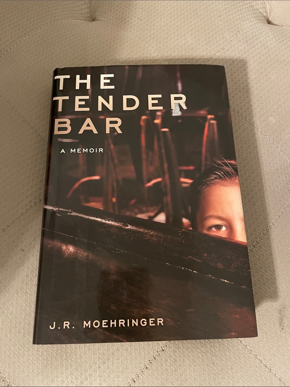 The Tender Bar Hardcover - Black Cover